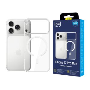 Apsauginis dėklas su MagSafe Apple iPhone 17 Pro Max - 3mk EverClear MagCase