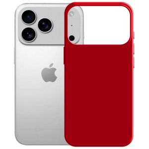 Silikoninis dėklas skirtas Apple iPhone 17 Pro - 3mk HARDY® Mellow Case™ Red