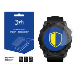Apsauginis stiklas išmaniojo laikrodžio ekranui Garmin Fenix 7X 51mm - 3mk Watch Protection