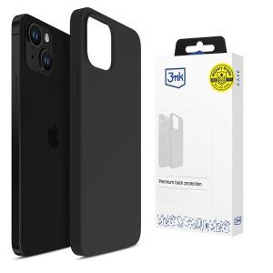 Silikoninis dėklas skirtas Apple iPhone 14 Plus – 3mk HARDY® Mellow Case™ Black