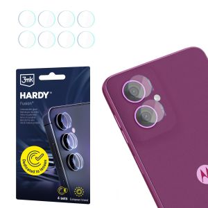Skaidrus objektyvo stiklas kamerai Motorola Moto G55 5G - 3mk HARDY® Fusion Lens Protection™