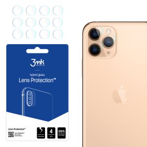 Objektyvo stiklas Apple iPhone 11 Pro fotoaparatui - 3mk Lens Protection