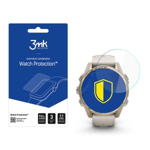 Apsauginis stiklas išmaniojo laikrodžio ekranui Garmin Fenix 8 Amoled 43mm - 3mk Watch Protection