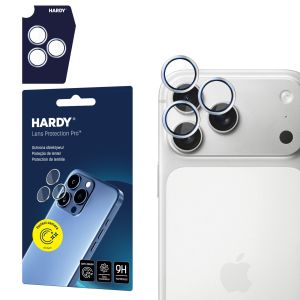 Objektyvo apsauga ant Apple iPhone 17 Pro/ iPhone 17 Pro Max - HARDY Lens Protection Pro  Silver