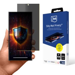 Folia privatizuojanti prie Samsung Galaxy S24 Ultra - 3mk Silky Matt Privacy