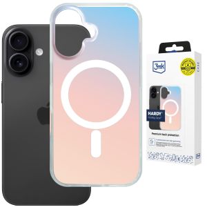 Holografinis dėklas su MagSafe skirtas Apple iPhone 16 - 3mk HARDY® PrisMag Case™