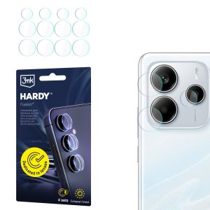 Skaidrus objektyvo stiklas kamerai Redmi Note 14 5G Global - 3mk HARDY® Fusion Lens Protection™