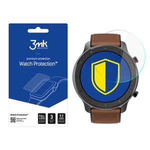 Apsauginis stiklas išmaniojo laikrodžio ekranui Xiaomi Amazfit GTR 47mm - 3mk Watch Protection