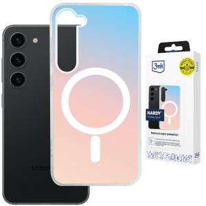 Holografinis dėklas su MagSafe skirtas Samsung Galaxy S23 5G - 3mk HARDY® PrisMag Case™