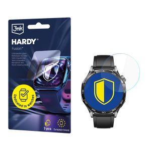 Hibridinis stiklas smartwatch Huawei Watch GT 5 Active 46mm - 3mk HARDY® Fusion Watch Protection™