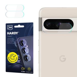 Skaidrus objektyvo stiklas kamerai Google Pixel 8 Pro - 3mk HARDY® Fusion Lens Protection™