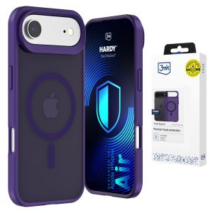 Dūminis dėklas su MagSafe, skirtas Apple iPhone Air – 3mk HARDY® Hazy MagCase™ Purple