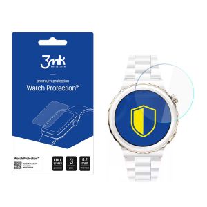 Apsauginis stiklas išmaniojo laikrodžio ekranui Huawei Watch GT 3 Pro Elegant 43mm - 3mk Watch Protection