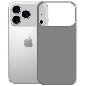 Silikoninis dėklas skirtas Apple iPhone 17 Pro Max - 3mk HARDY® Mellow Case™ Gray