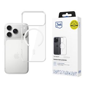 Dėklas Apple iPhone 17 Pro - 3mk Clear MagCase