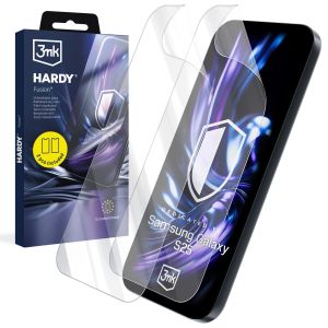 2x Hibridinis stiklas ant Samsung Galaxy S25 - 3mk HARDY® Fusion™