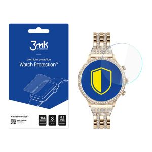 Apsauginis stiklas išmaniojo laikrodžio ekranui Manta Diamond Lusso Gold SWD01GD - 3mk Watch Protection