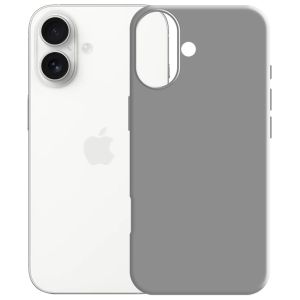 Silikoninis dėklas skirtas Apple iPhone 17 - 3mk HARDY® Mellow Case™ Gray