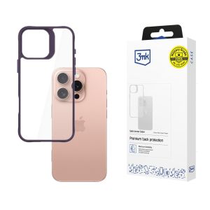 Dėklas Apple iPhone 16 Pro - 3mk Satin Armor Case+ Violetinis