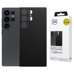 Prabangus dėklas Samsung Galaxy S23 Ultra - 3mk HARDY MagSilicone Black