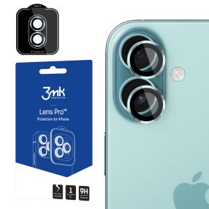 Grūdintas stiklas objektyvui Apple iPhone 17 - 3mk Lens Protection Pro Light Green