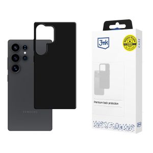 Silikoninis dėklas skirtas Samsung Galaxy S25 Ultra – 3mk HARDY® Mellow Case™ Black