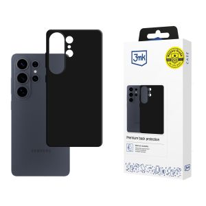 Silikoninis dėklas su MagSafe skirtas Samsung Galaxy S26 Ultra - 3mk HARDY® Mellow MagCase™ Black