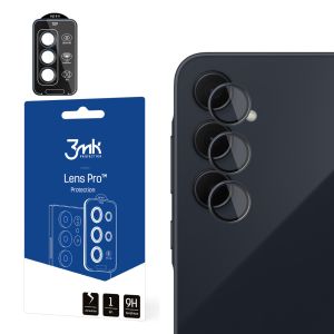 Grūdintas stiklas objektyvui Samsung Galaxy A55 5G - 3mk Lens Protection Pro Black
