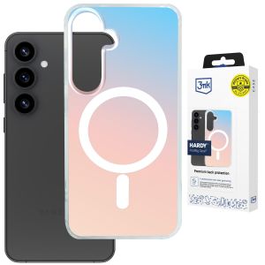 Holografinis dėklas su MagSafe skirtas Samsung Galaxy S25 - 3mk HARDY® PrisMag Case™