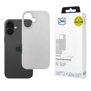 Etui для Apple iPhone 16 Plus - 3mk silikoninis dėklas pilkas