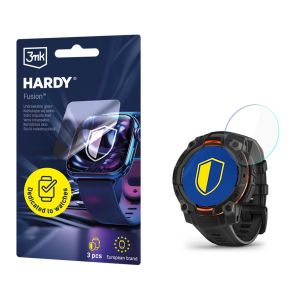 Hibridinis stiklas smartwatch Garmin Instinct 3 45mm (Amoled, Solar) - 3mk HARDY® Fusion Watch Protection™