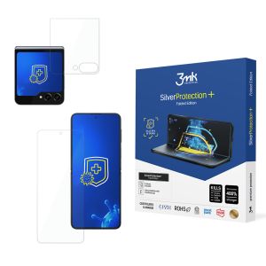 Apsauginė priešsmūginė plėvelė Samsung Galaxy Z Flip 5 - 3mk SilverProtection+ Sulankstoma redakcija