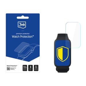 Apsauginis stiklas išmaniojo laikrodžio ekranui Xiaomi Smart Band 9 Active - 3mk Watch Protection