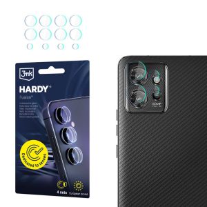 Skaidrus objektyvo stiklas kamerai Motorola Thinkphone - 3mk HARDY® Fusion Lens Protection™