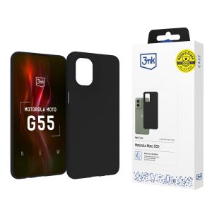 Dėklas Motorola Moto G55 5G - 3mk Matt Case Black