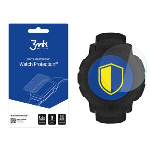 Apsauginis stiklas išmaniojo laikrodžio ekranui Garmin Instinct 2/Solar - 3mk Watch Protection