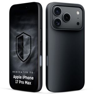 Silikoninis dėklas su MagSafe skirtas Apple iPhone 17 Pro - 3mk HARDY® Mellow MagCase™ Black
