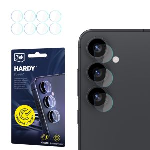 Skaidrus objektyvo stiklas kamerai Samsung Galaxy S25 - 3mk HARDY® Fusion Lens Protection™