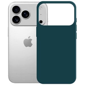 Silikoninis dėklas skirtas Apple iPhone 17 Pro Max - 3mk HARDY® Mellow Case™ Dark Green