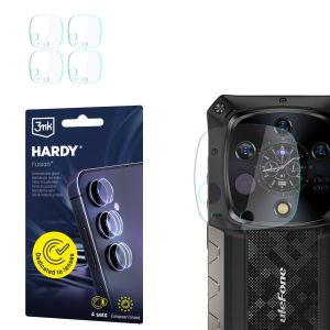 Skaidrus objektyvo stiklas kamerai Ulefone Armor 28 Ultra - 3mk HARDY® Fusion Lens Protection™