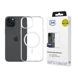 Пaнцирное чехло для Apple iPhone 15 Plus - 3mk HARDY® LiqForce MagCase™