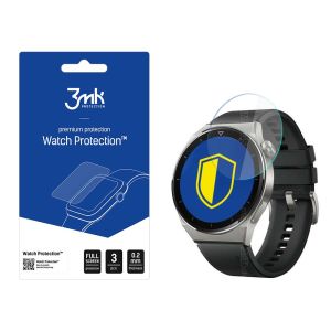 Apsauginis stiklas išmaniojo laikrodžio ekranui Huawei Watch GT 3 Pro 46mm - 3mk Watch Protection