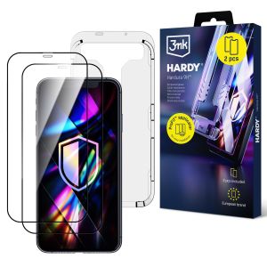 2x Grūdintas stiklas su aplikatoriumi Apple iPhone 11 Pro - 3mk HARDY® Hardura 9H™