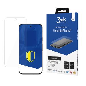 Nedūžtančios hibridinės stiklo plokštelės Google Pixel 9 Pro XL - 3mk FlexibleGlass