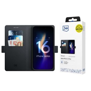 Dėklas Apple iPhone 16 Plus - 3mk Wallet Case
