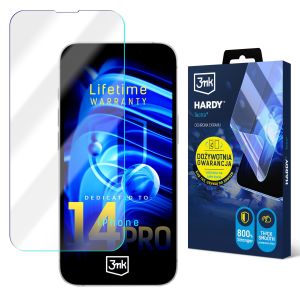Ypač atspari plėvelė Apple iPhone 14 Pro – 3mk HARDY® Tectra™ (viso gyvenimo garantija)