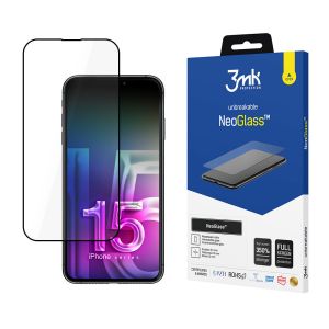 Atspariausias stiklas Apple iPhone 15 Plus - 3mk NeoGlass
