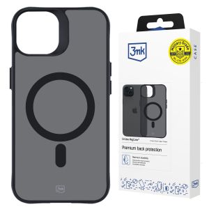 Dėklas Apple iPhone 15 Plus - 3mk Smoke MagCase