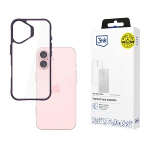 Dėklas Apple iPhone 16 - 3mk Satin Armor Case+ Purple