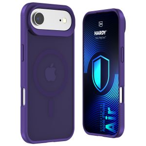 Dūminis dėklas su MagSafe, skirtas Apple iPhone Air – 3mk HARDY® Hazy MagCase™ Purple